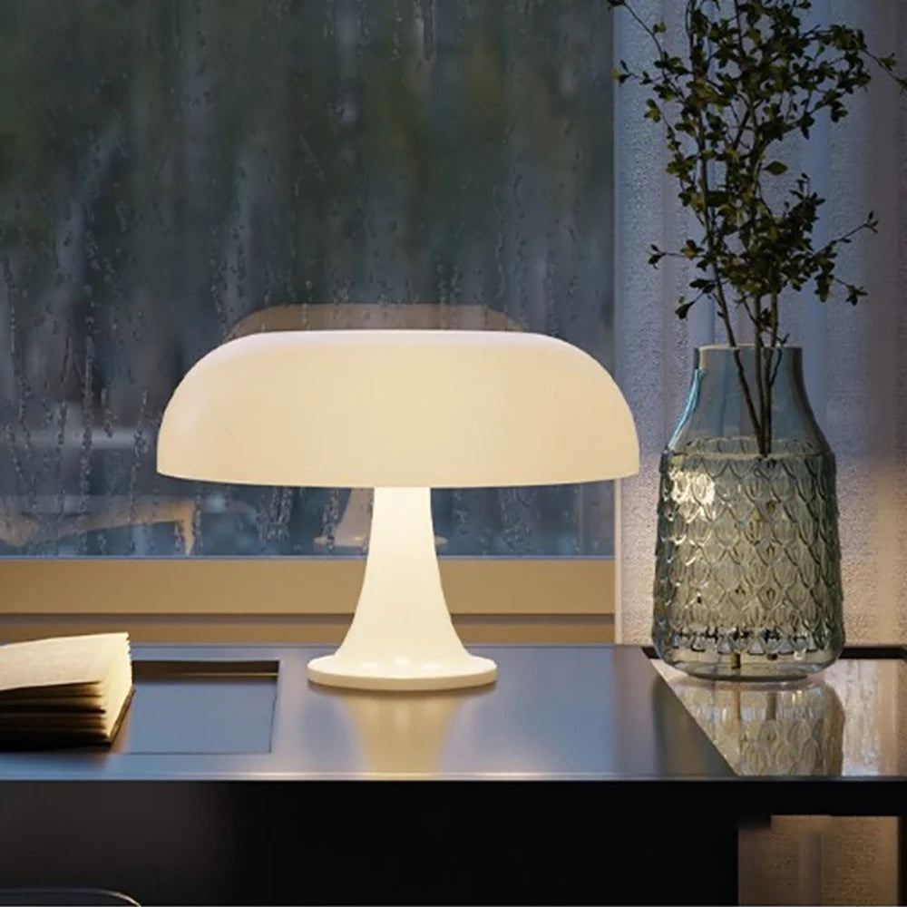 Classic Mushroom Table Lamp Modern Bauhaus Design Table Lamp Hotel Bedroom Atmosphere Lamp