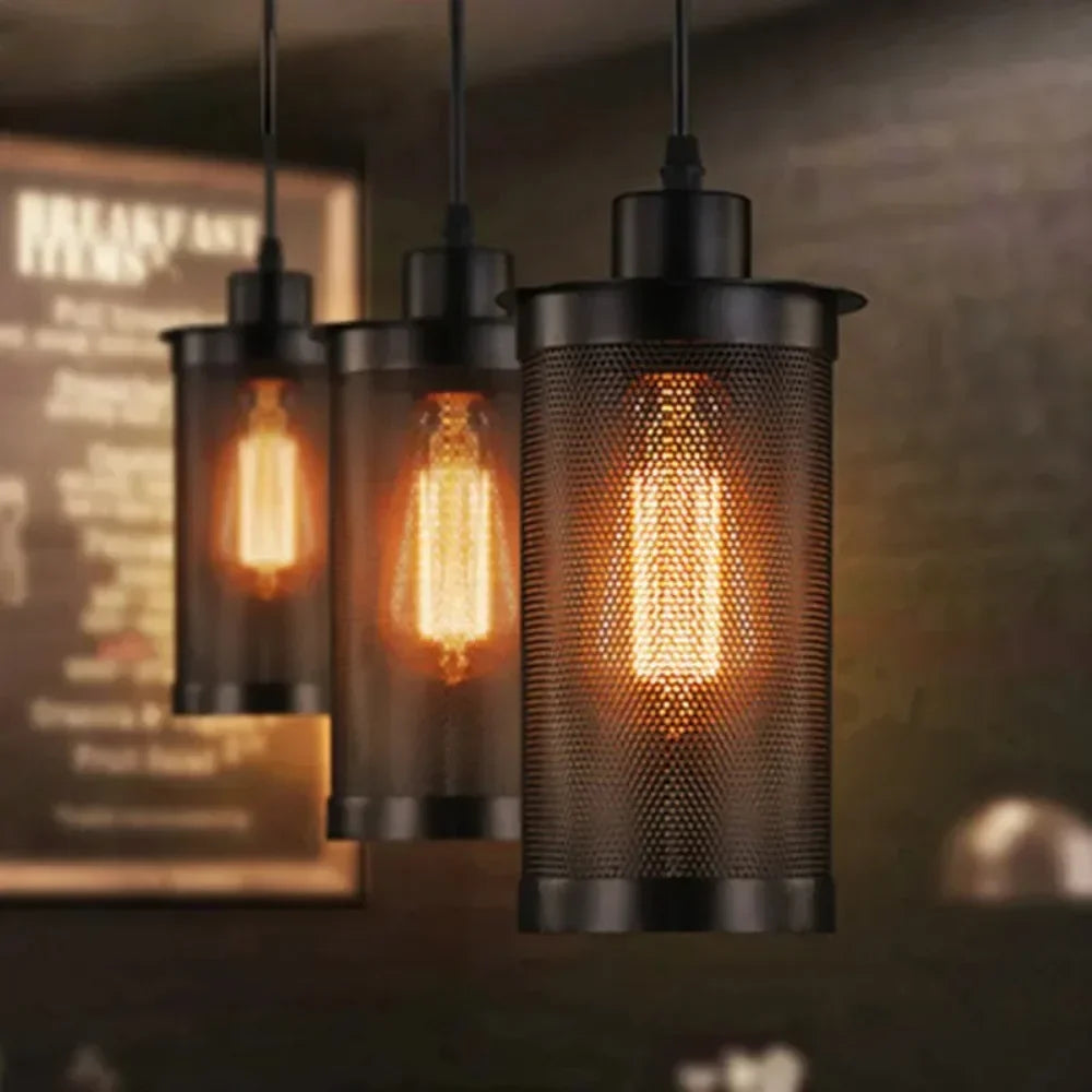 American Industrial Style Hanging Light