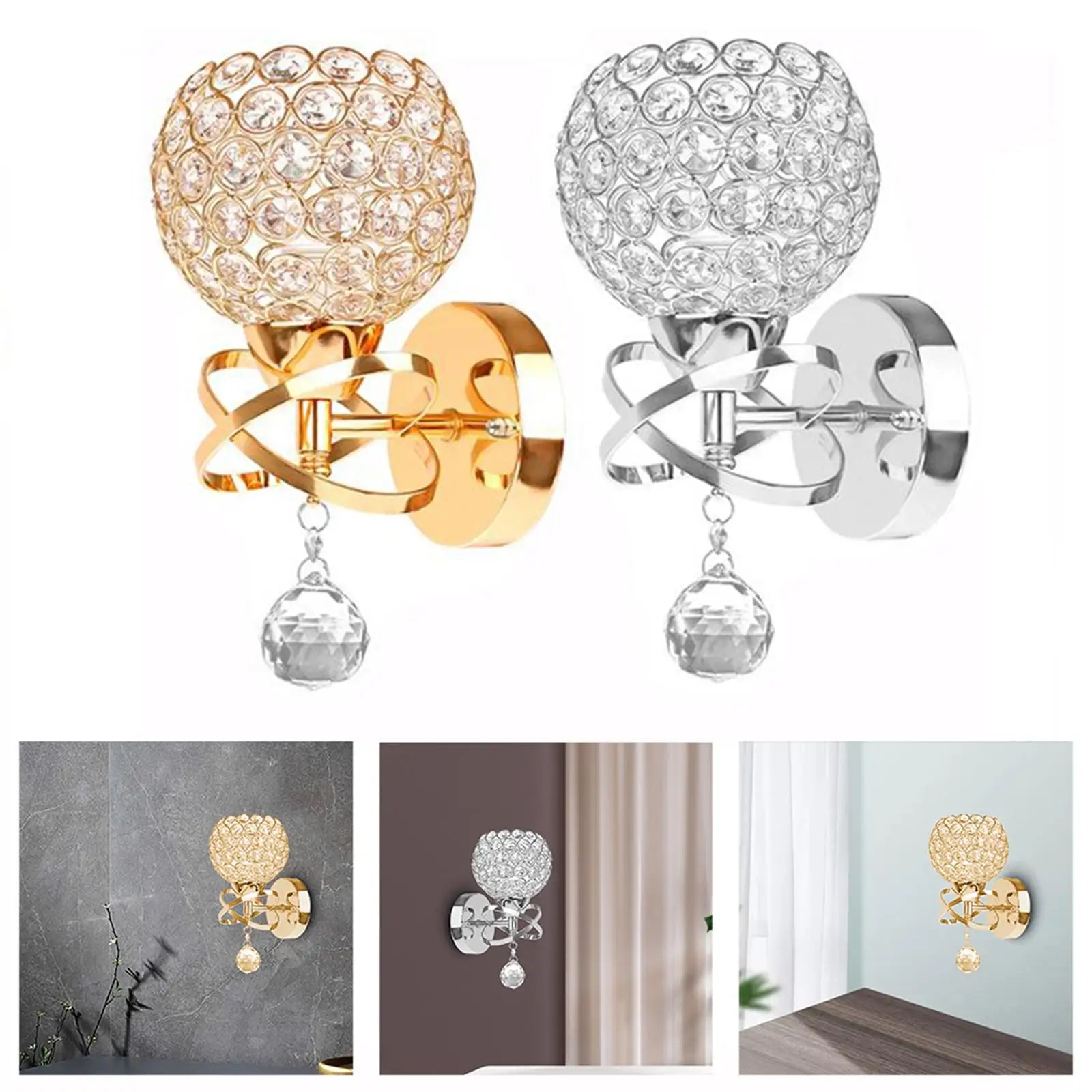 Luxury Wall Lamp Indoor Light for Living Room Bedroom Bedside Lamps Simple Led Wall Lighting