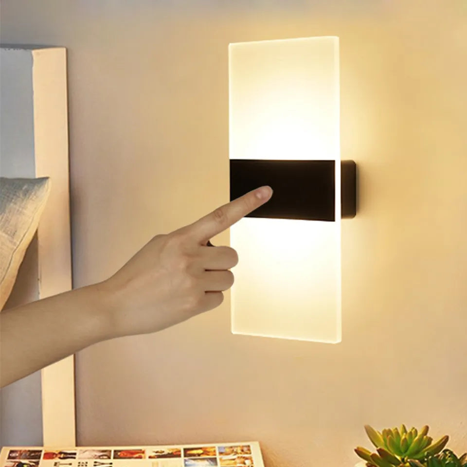 Touch Motion Acrylic Wall Lamp