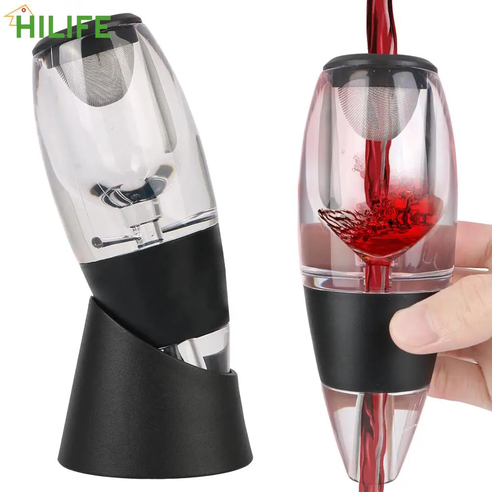 Wine & Alcohol Decanter Aerator Dispenser with Stand