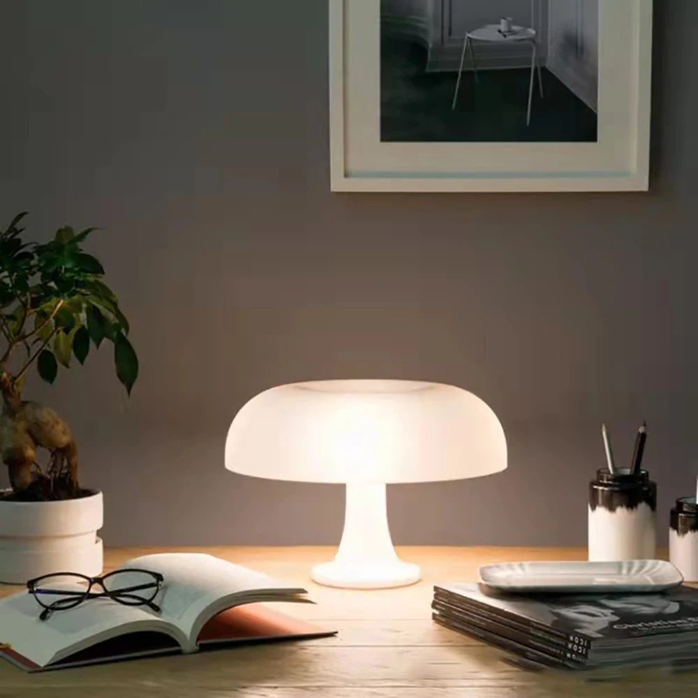 Classic Mushroom Table Lamp Modern Bauhaus Design Table Lamp Hotel Bedroom Atmosphere Lamp